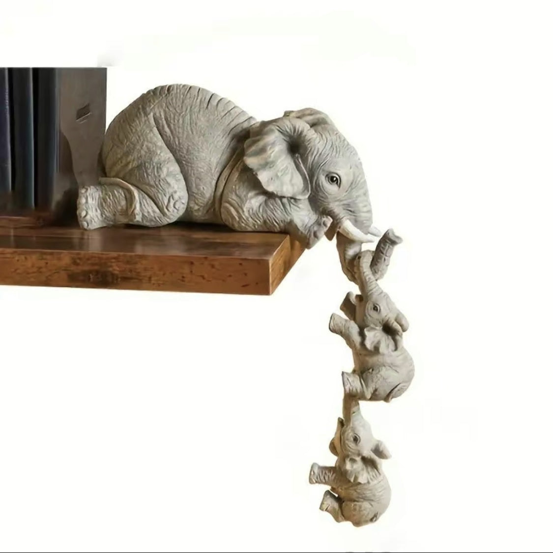 Nuestrias - Hanging Elephants Statue